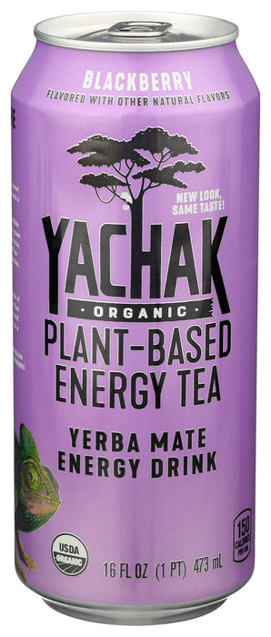 Yachak Organic Yerba Mate  Yerba Mate Blackberry  16 Oz