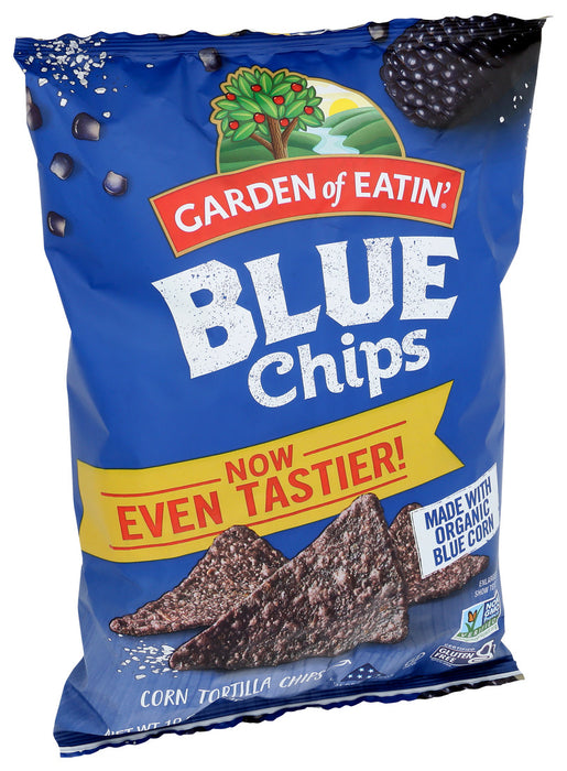 Garden Of Eatin'  Organic Blue Corn Chips  10 Oz