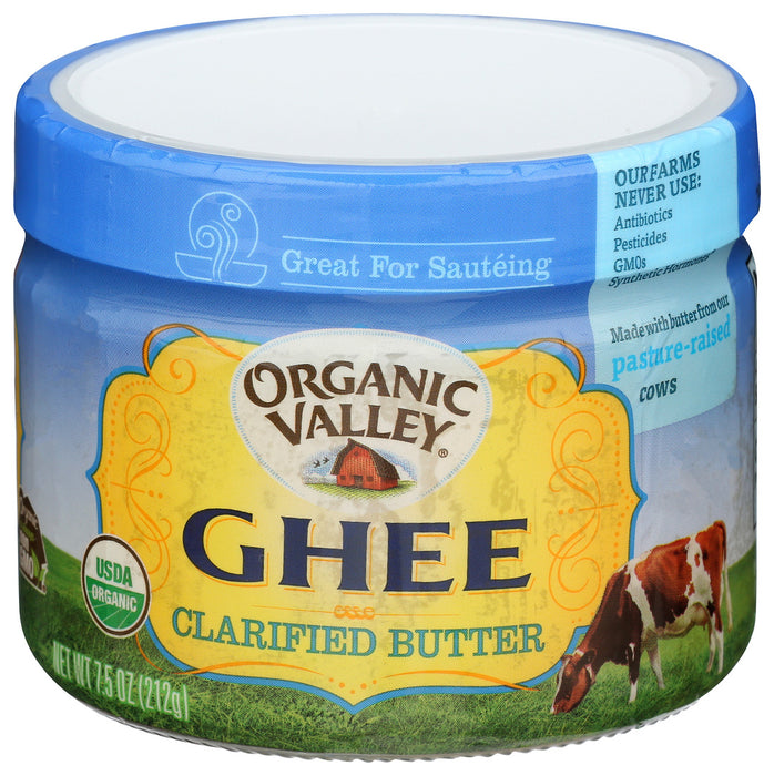 Organic Valley  Organic Ghee Clarified Butter   7.5 Oz