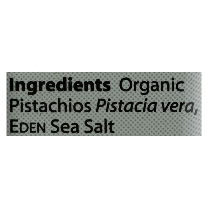 Eden Foods Organic Pocket Snacks Pistachios Shelled And Dry Roasted 1 oz
