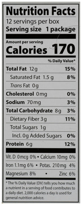 Eden Foods Organic Pocket Snacks Pistachios Shelled And Dry Roasted 1 oz
