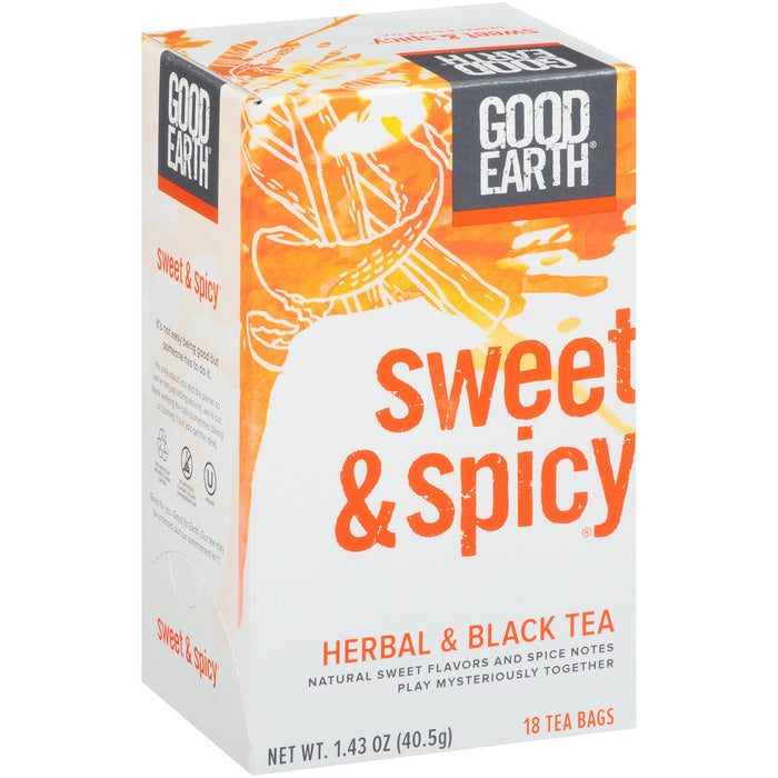 Good Earth  Sweet And Spicy Original Herbal Tea Tea Bags   18 Bag