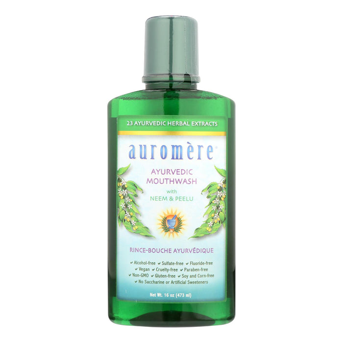 Auromere  Mouthwash Ayurvedic Mouthwash  1 Each  16 Oz