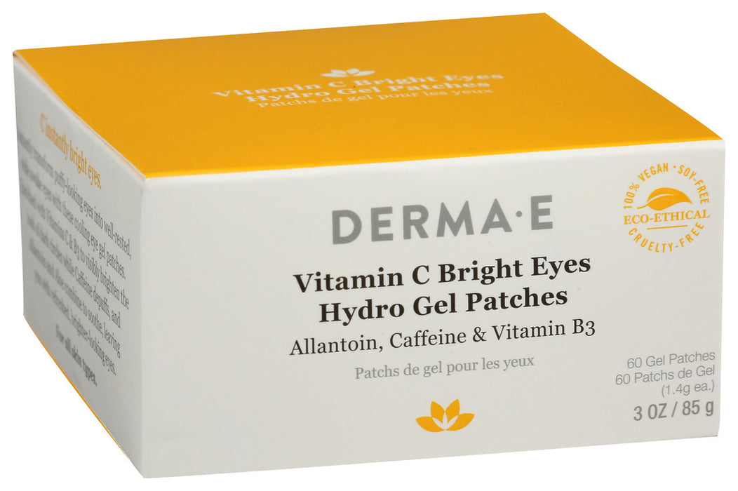 Derma E  Vitamin C Bright Eyes Hydro Gel Patches  1 Each  3 Oz