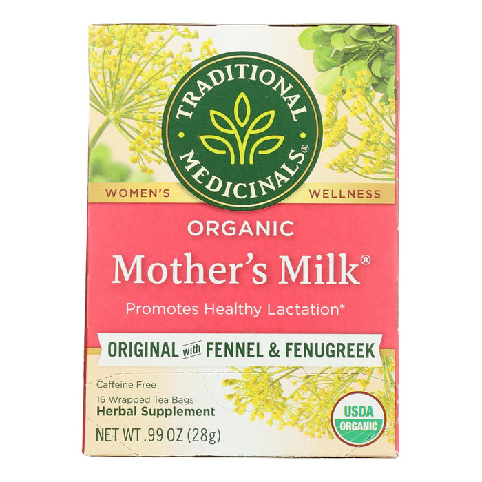 Traditional Medicinals  Organic Mother'S Milk Herbal Tea  Tea Bags  16 Bag