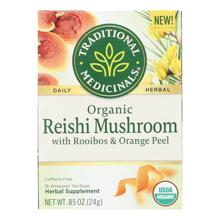 Traditional Medicinals  Tea Herbal Reishi  16 Bag