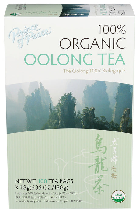 Prince Of Peace 100% Organic Oolong Tea 1 Each 100 Bag