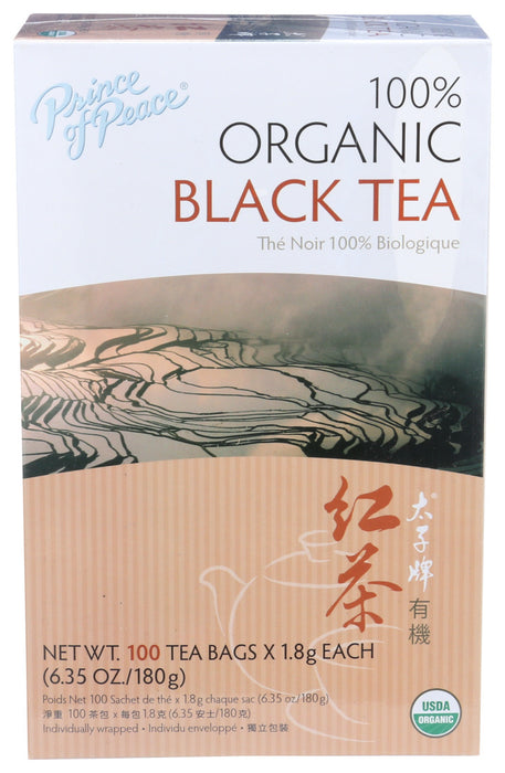 Prince Of Peace  100% Organic Black Tea  1 Each  100 Bag