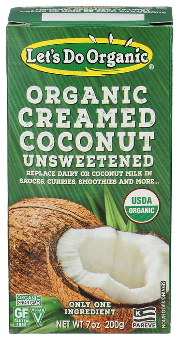 Let`S Do Organic  Organic Creamed Coconut   7 Oz