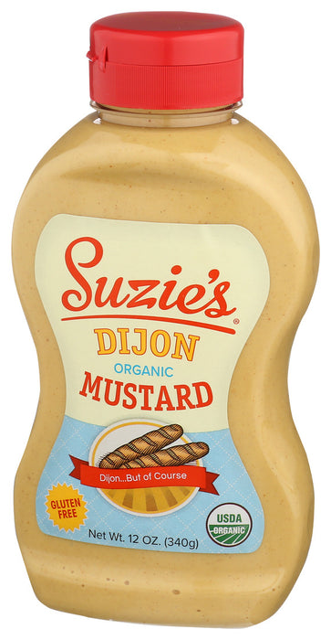 Suzie's Organic Dijon Mustard 12 oz