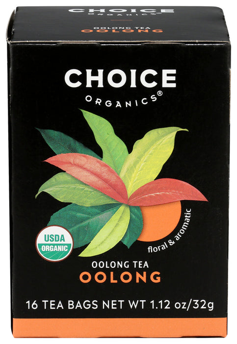 Choice Organic Teas  Organic Oolong Tea Bags   16 Bag