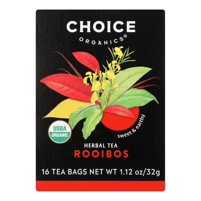 Choice Organic Teas Organic Rooibos Herbal Tea Bags 16 Bag