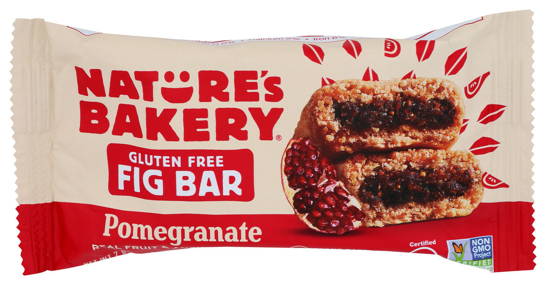 Nature'S Bakery  Fig Bar Pomegranate Gluten Free  2 Oz