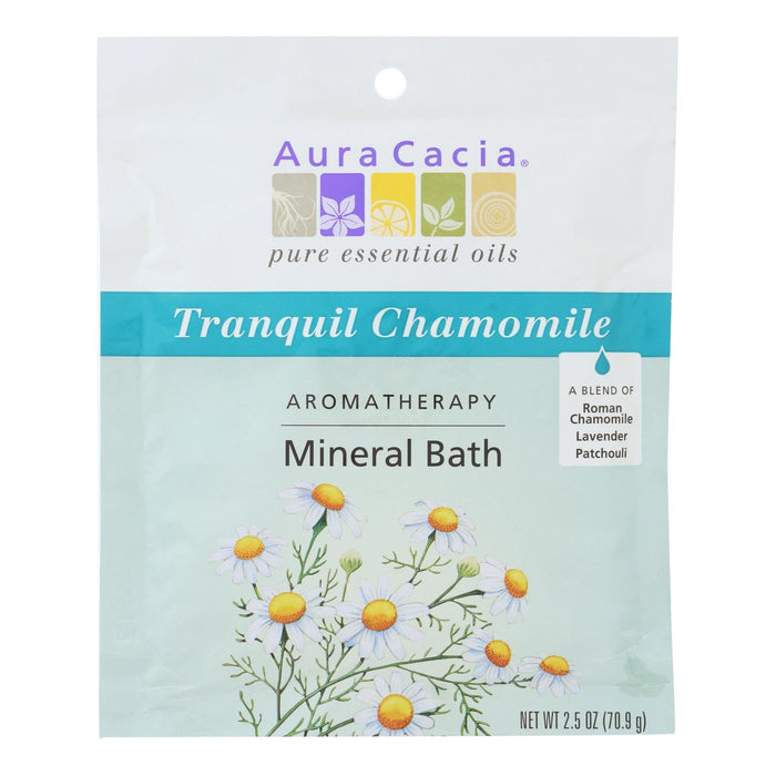 Aura Cacia Aromatherapy Mineral Bath Tranquility 2.5 Oz