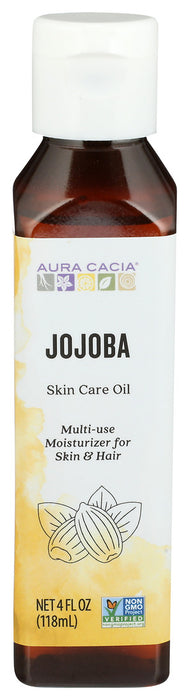 Aura Cacia Jojoba Natural Skin Care Oil 1 Each 4 Oz