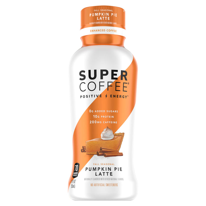 Kitu  Super Coffee With MCT Oil Pumpkin Pie Latte   12 fl oz