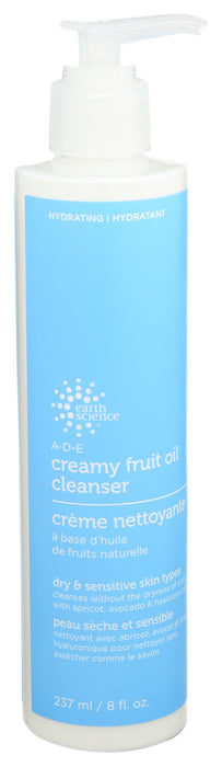 Earth Science A D E Creamy Fruit Oil Cleanser  1 Each  8 Oz