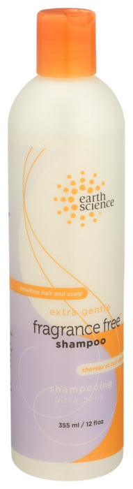 Earth Science  Pure Essentials Shampoo Fragrance Free  1 Each  12 Oz