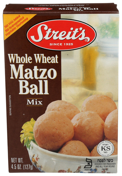 Streit'S  Whole Wheat Matzo Ball Mix   4.5 Oz