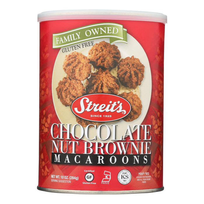 Streit'S  Chocolate Nut Brownie Macaroons  10 Oz