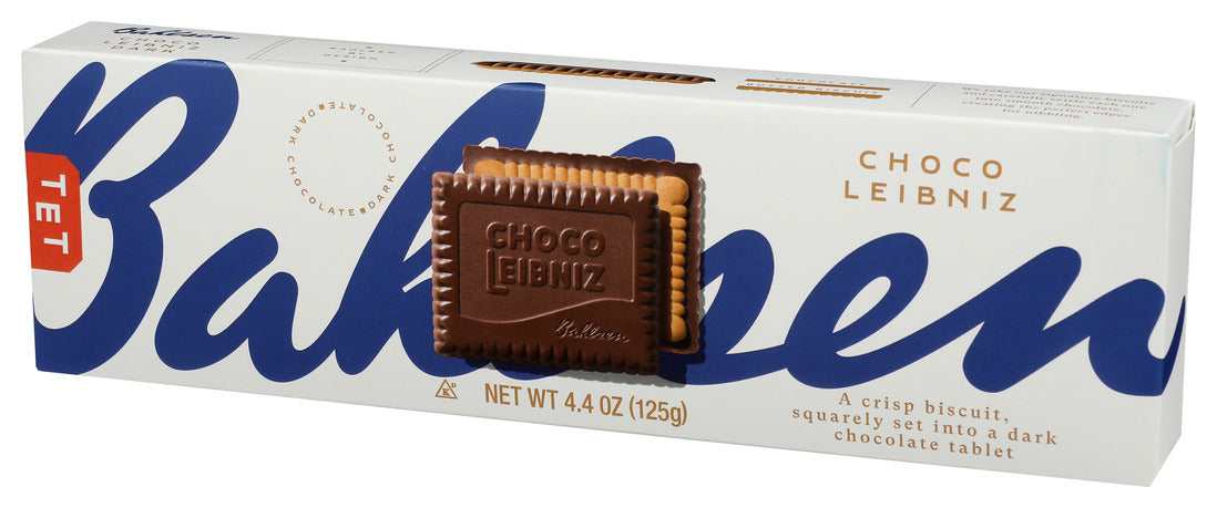 Bahlsen  Choco Leibniz Biscuit Butter And Dark Chocolate  4.4 Oz