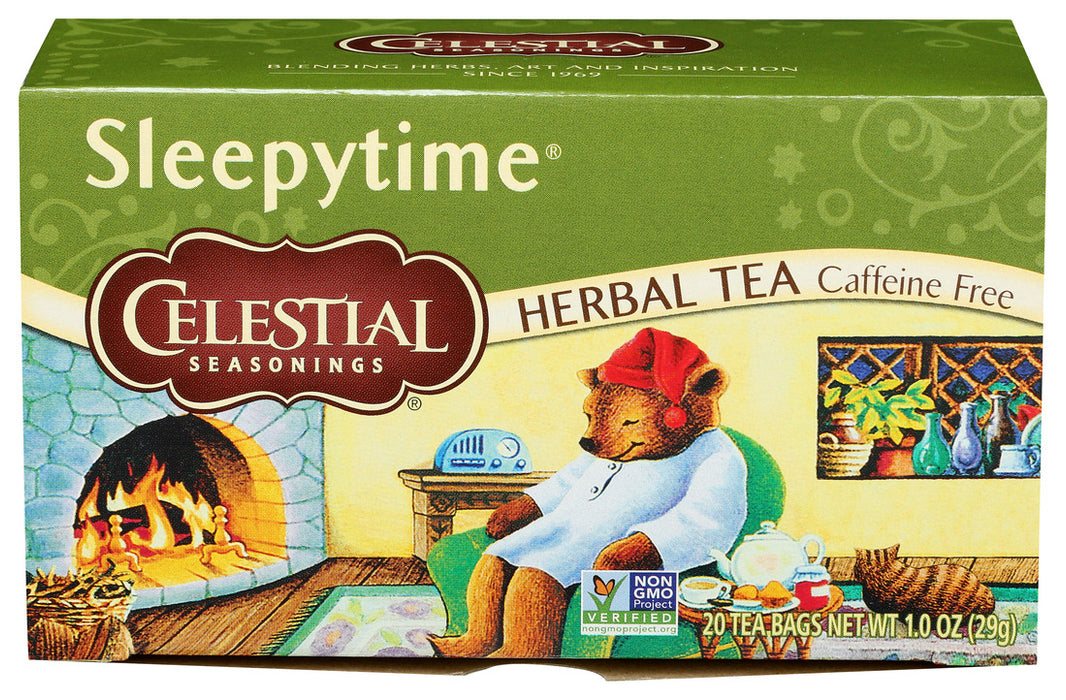 Celestial Seasonings Sleepytime Herbal Tea Caffeine Free 20 Tea Bags