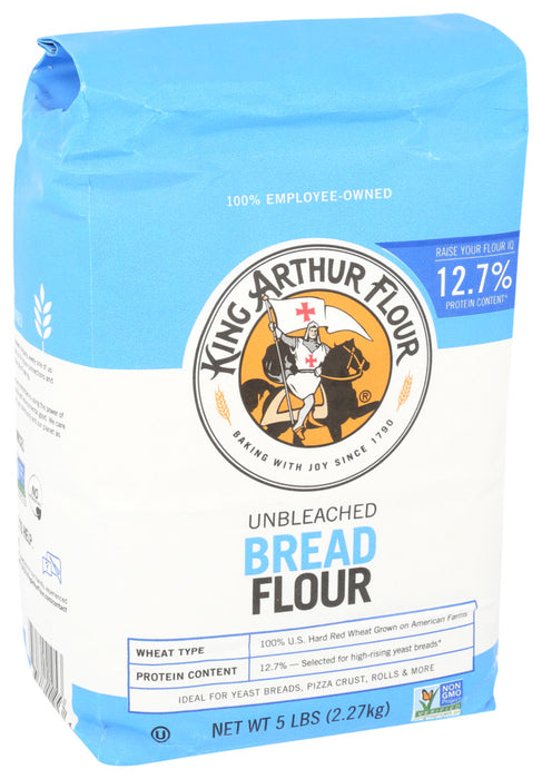 King Arthur Flour  Unbleached Bread Flour   5 Lb