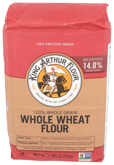 King Arthur Flour  Whole Wheat Fiour   5 Lb