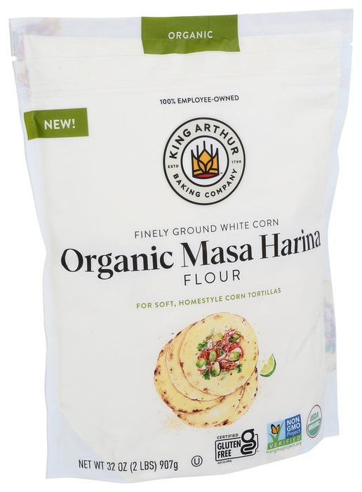 King Arthur Baking Company  Flour Organic Masa Harina   32 Oz