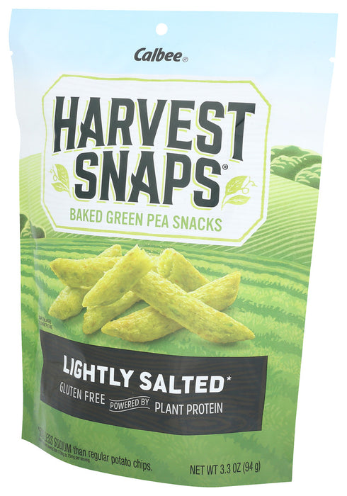 Harvest Snaps  Lightly Salted Original Green Pea Snack Crisps  3.3 Oz