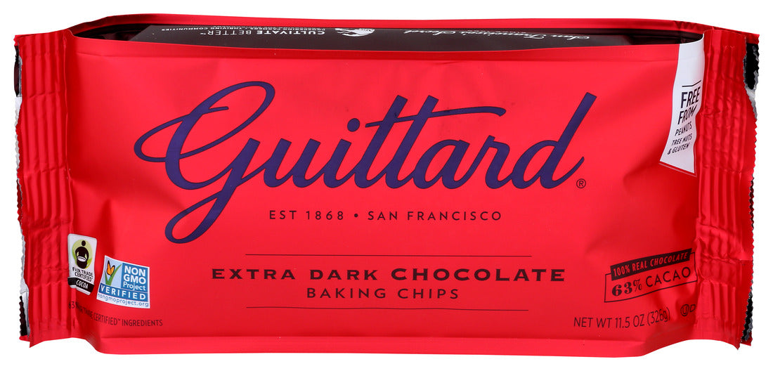 Guittard  Extra Dark Chocolate Baking Chip   11.5 Oz