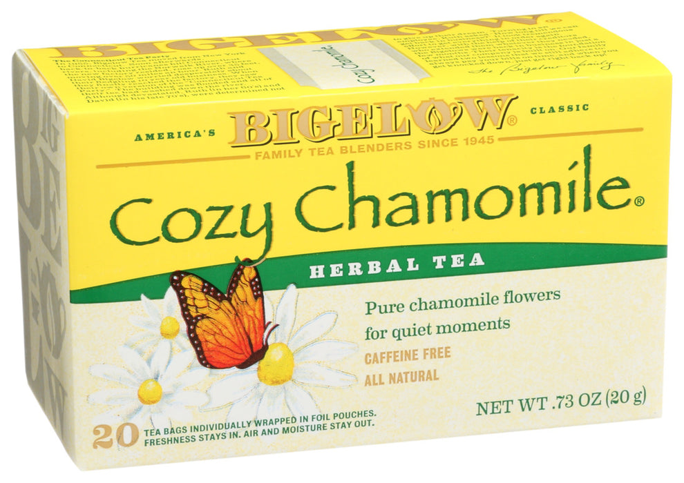 Bigelow Tea  Cozy Chamomile Herbal Tea  20 Bag