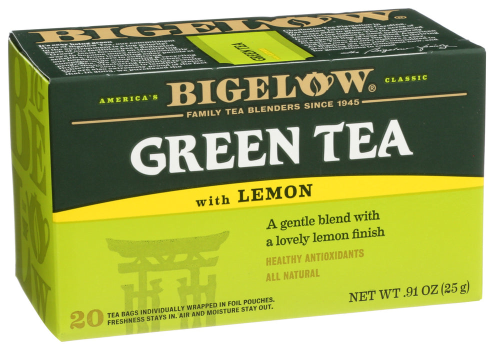 Bigelow Tea  Green With Lemon  20 Bag