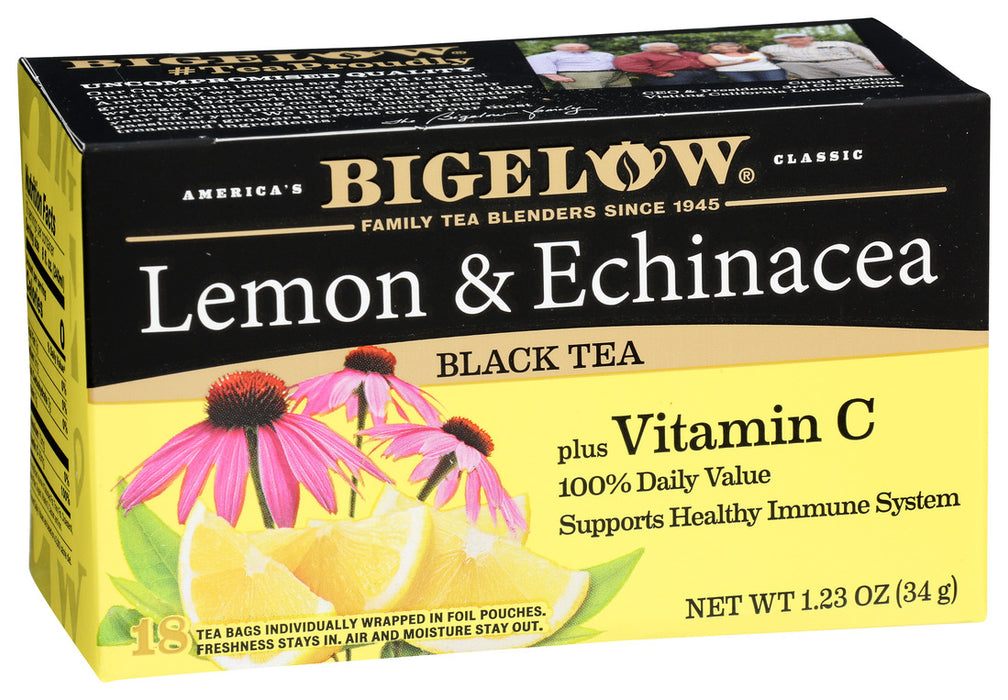 Bigelow Tea  Lemon & Echinacea +Vitamin C  18 Bag