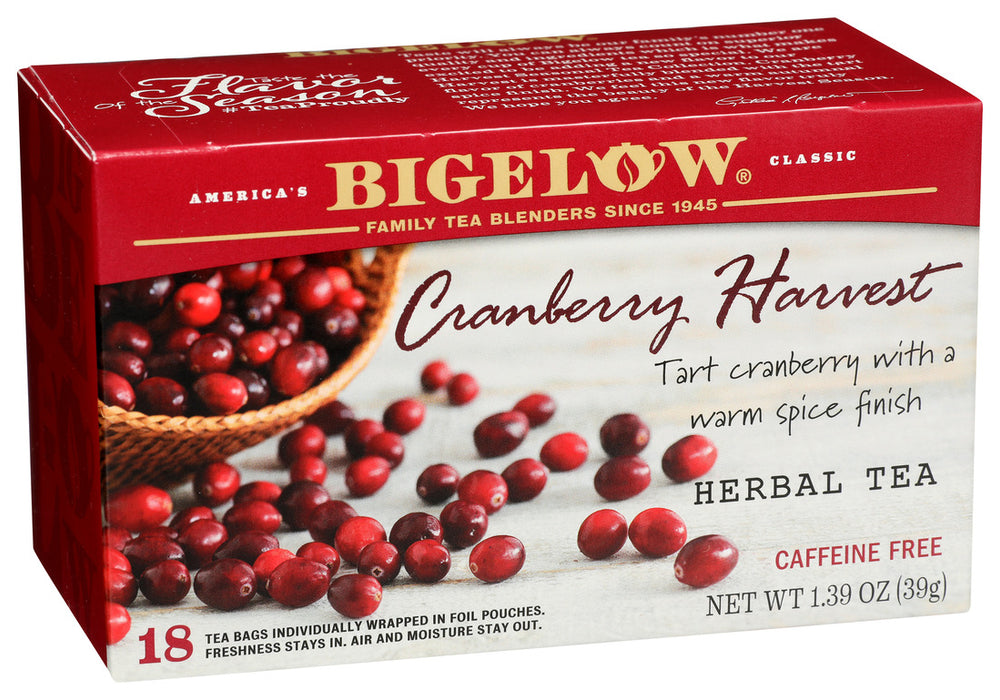 Bigelow Tea  Cranberry Harvest  18 Bag