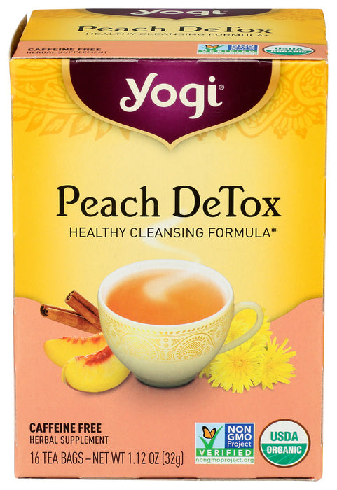 Yogi  Detox Peach  16 Bag