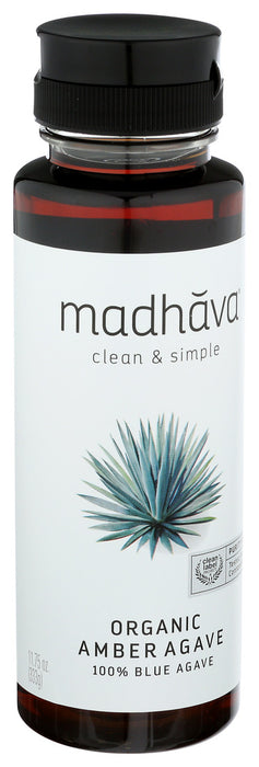 Madhava  Organic Amber Agave  11.75 Oz