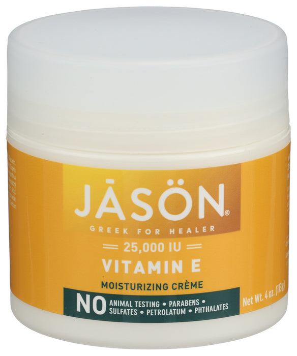 Jason Natural Moisturizing Creme Vitamin E Age Renewal 25000 Iu 4OZ