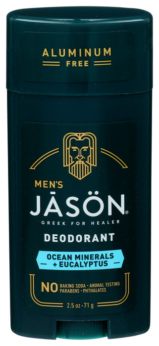 Jason Natural Products Deodorant Stk Ocean Min Eucl  1 Each  2.5 Oz