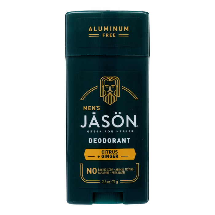 Jason Natural Products Deodorant Stk Citrus Ginger 2.5 Oz