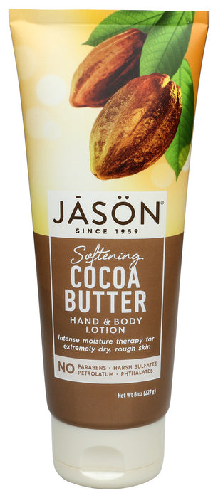 Jason Natural Softening Cocoa Butter Hand And Body Lotion 8 Oz