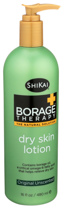 Shikai  Borage Therapy Dry Skin Lotion Unscented  1 Each  16 Oz