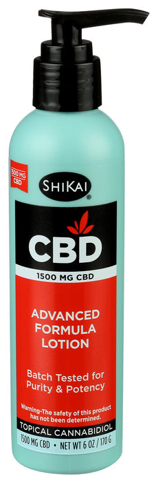 Shikai  Cbd Lotion Advanced Formula  1 Each  6 Oz