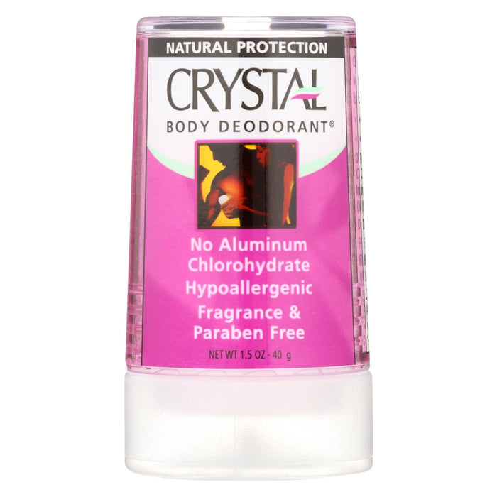 Crystal Unscented Mineral Deodorant Travel Stick 1 Each 1.5 Oz