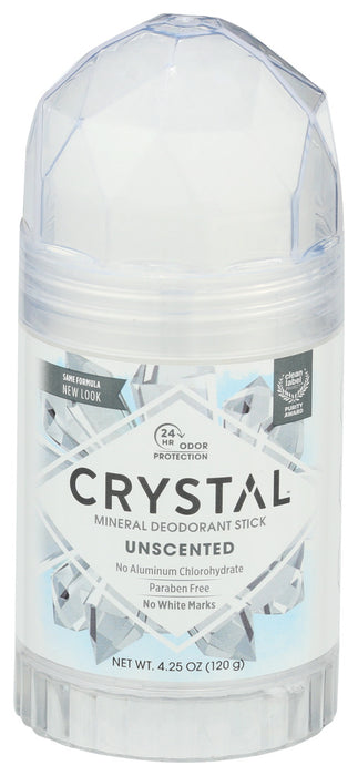 Crystal  Deodorant  Mineral Deodorant Stick  Unscented  1 Each  4.25 Oz