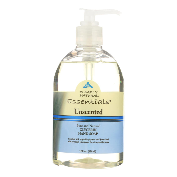 Clearly Natural Glycerin Liquid Hand Soap Unscented 1 Each 12 Oz