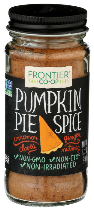 Frontier Nat Prod Co-Op  Spice Pumpkin Pie  1 Each  1.72 Oz