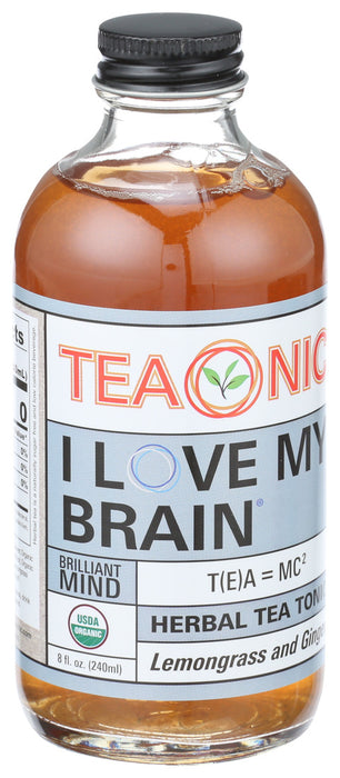 Teaonic  I Love My Brain Herbal Tea Supplement  8 Fl Oz