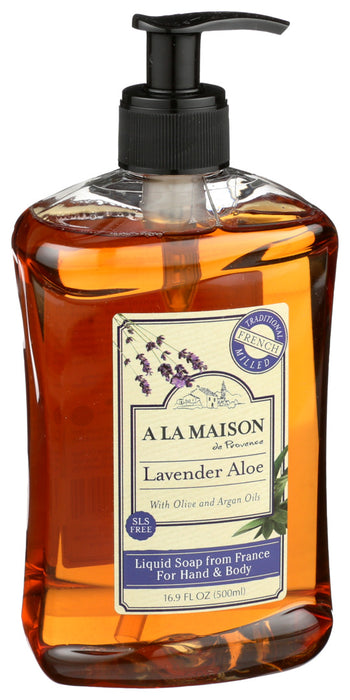 A La Maison  French Liquid Soap Lavender Aloe  1 Each  16.9 Fl Oz