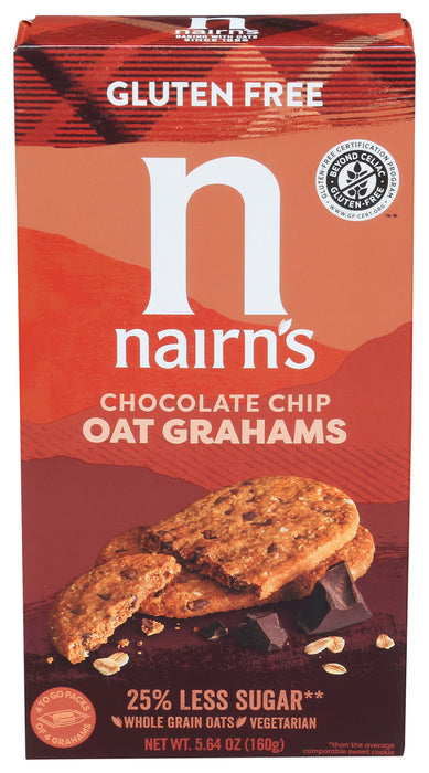 Nairn`S  Cookie Gluten Free Chocolate Chips Oatgrahm  5.64 Oz